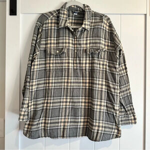 OLD‎ NAVY Maternity Plaid Top